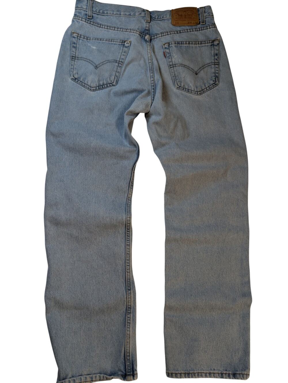 Vintage Levi’s 505 Jeans Mens 34x30 Distressed Faded Grunge Straight Leg Y2K